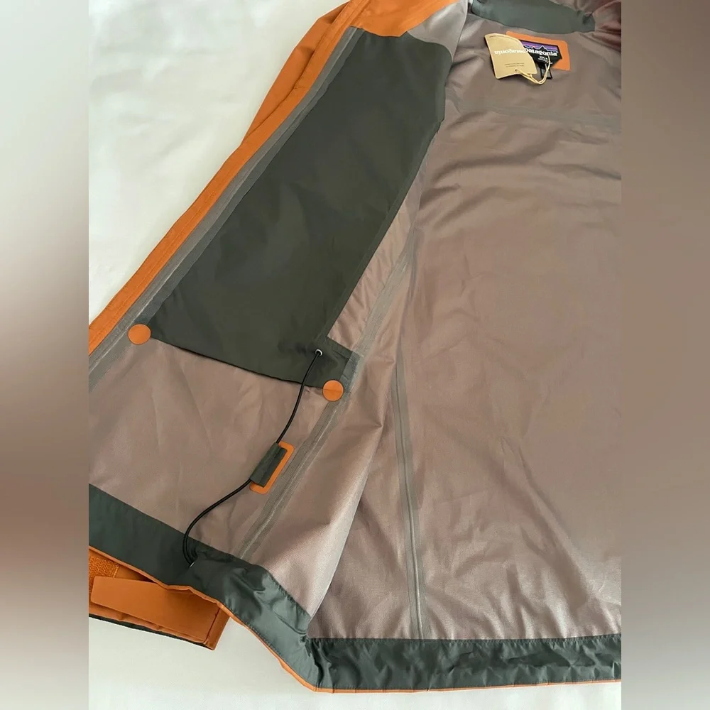 $230 Patagonia Men's Boulder Fork Rain Jacket Size XXL Robin Brown SP25 - Picture 8 of 12